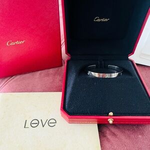Cartier Silver Love Bracelet
